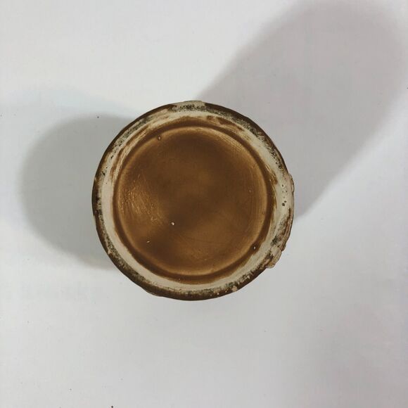 Vintage Otagiri Tiki Bucket Mug Harvey's Lake Tahoe Sculpted Textured Brown - Picture 6 of 8